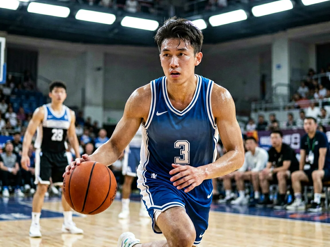 篮球赛前热身，锡安NBA总决赛